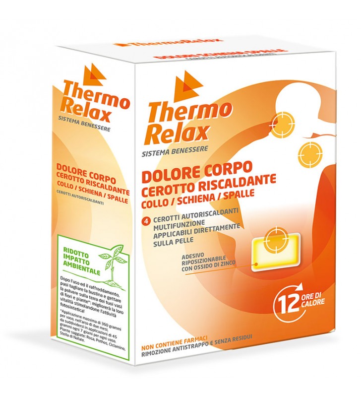 Thermorelax Cerotto Corpo x 4 cerotti-Dispositivi-Ribay