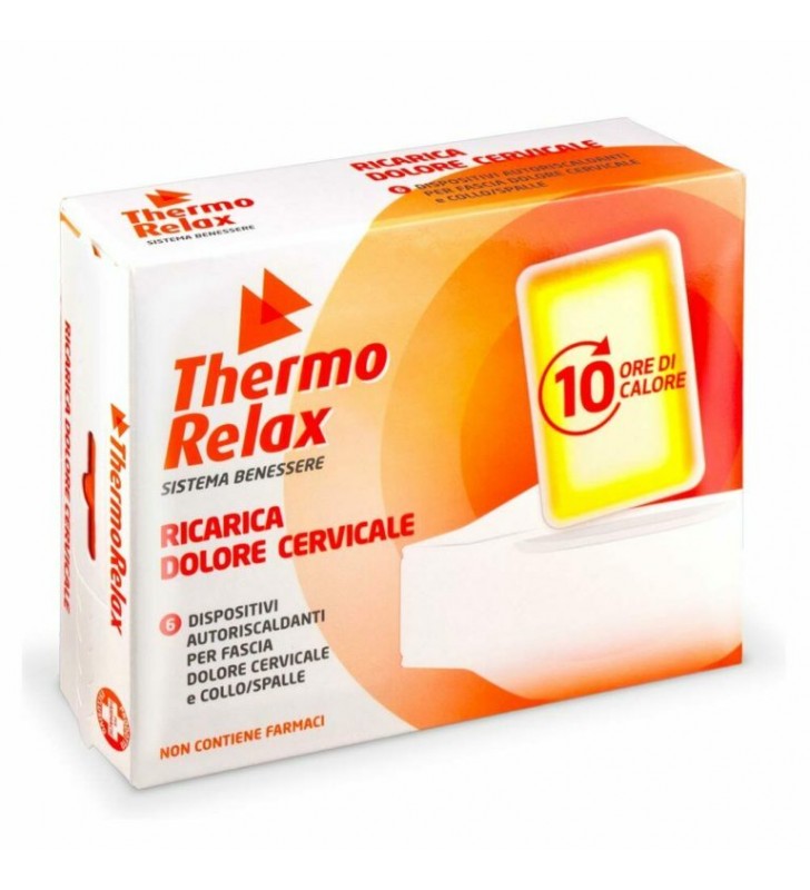 ThermoRelax Ricariche per la fascia cervicale e fascia collo/spalle 6pz-Dispositivi-Ribay